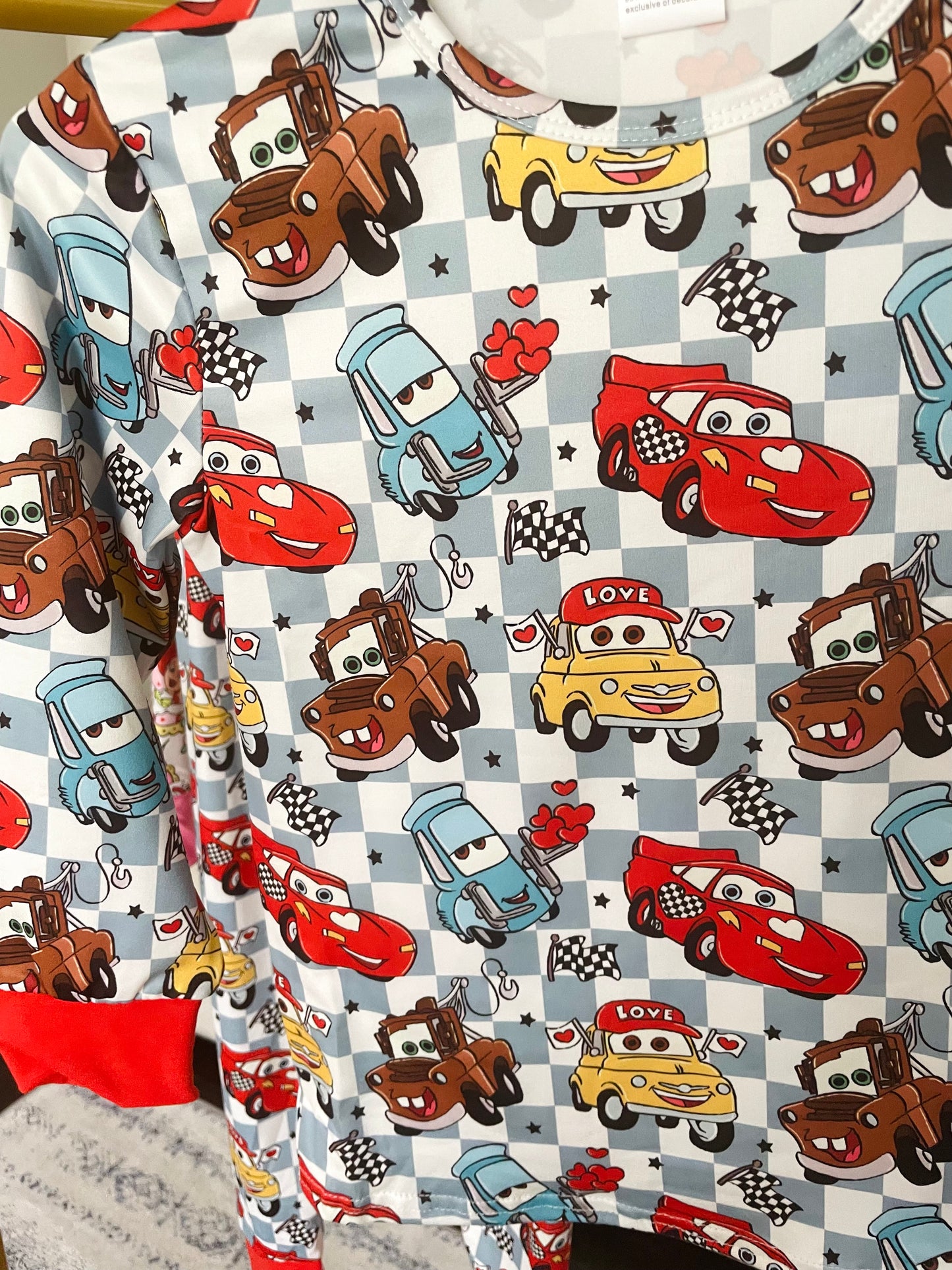 Love is a Race Pajamas