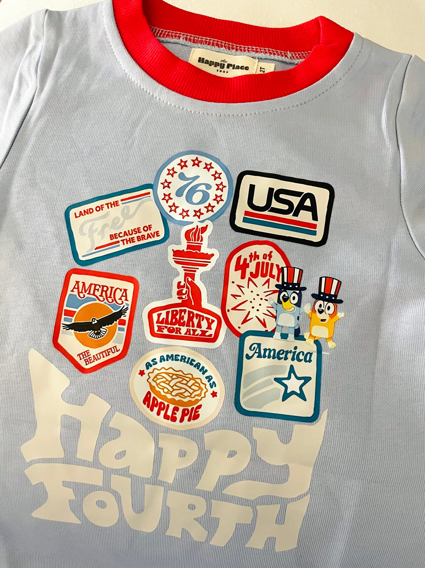 ๐บ๐ธ Red, White, and Blue TShirt Dress