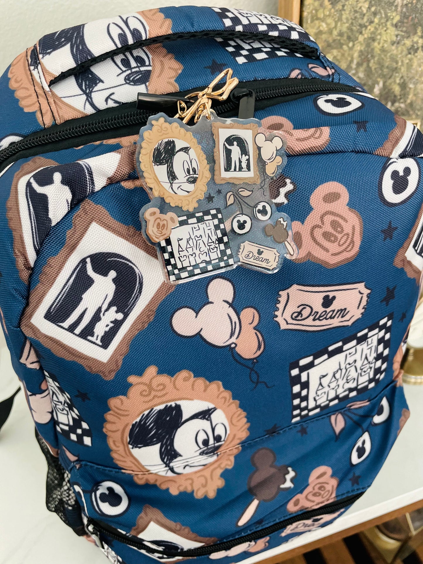 Mouse Frames Epoxy Keychain