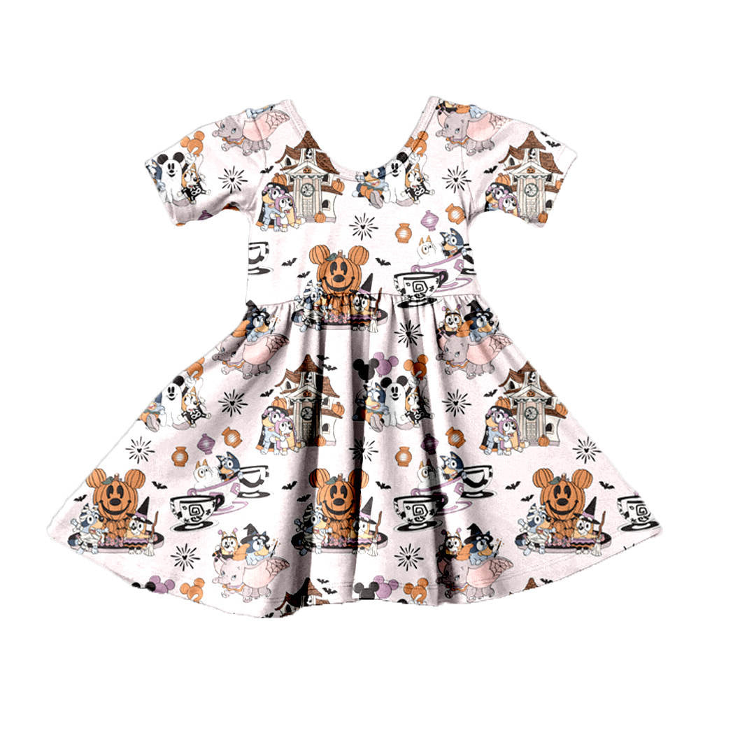 Spooky Park Day Twirly Dress
