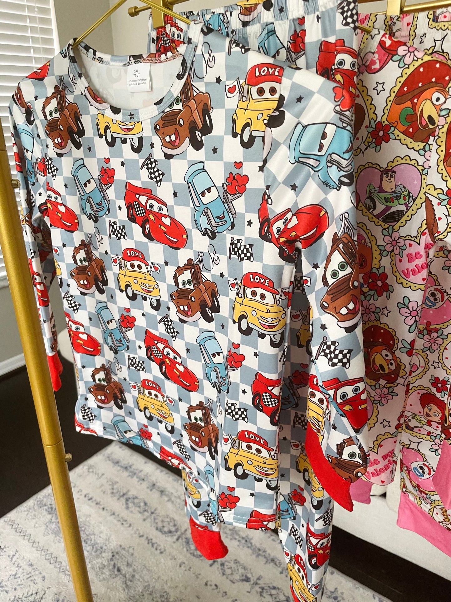 Love is a Race Pajamas