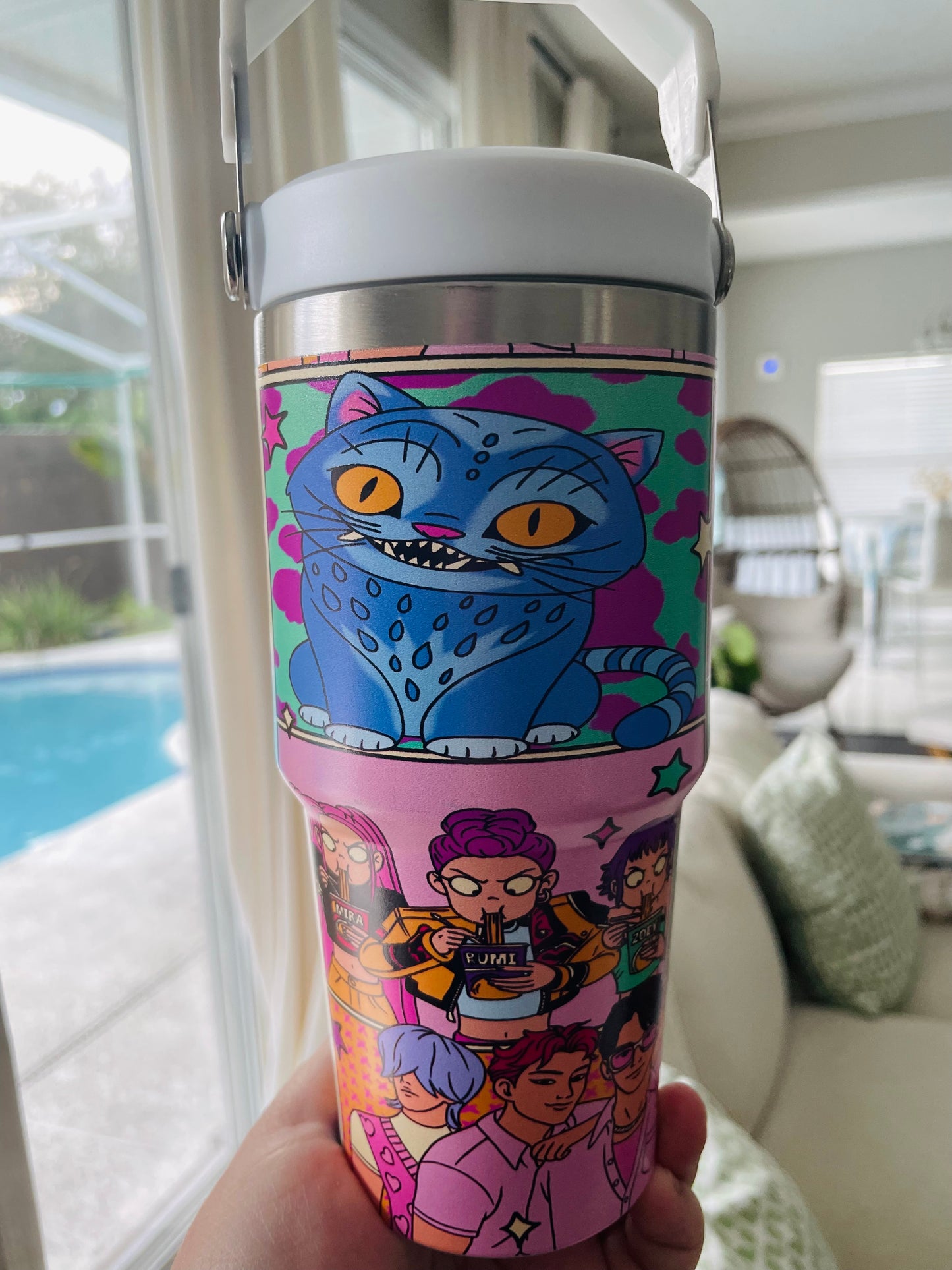 K POP Hunters Stainless Steel Cup 14oz and 20oz Tumbler