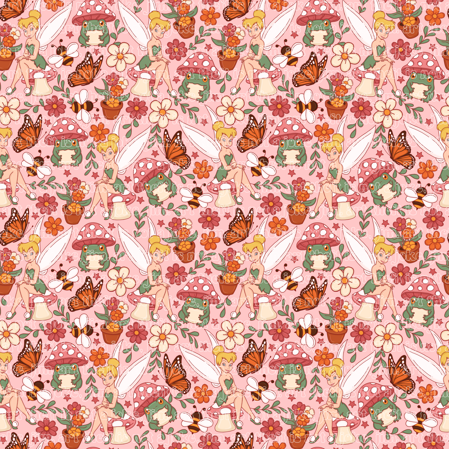 Cottage TinkerBell Minky Blanket