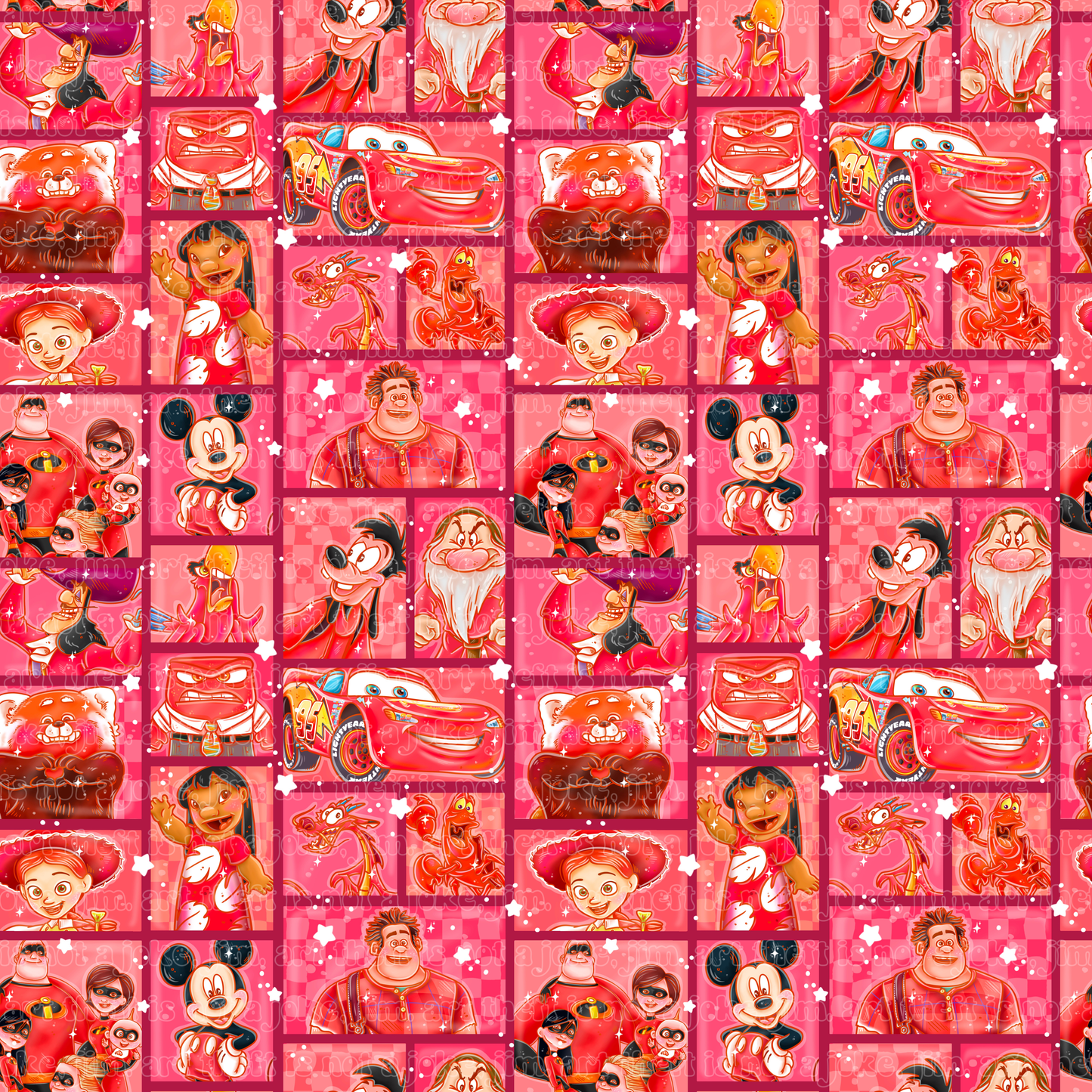 **Preorder Minky Blanket - Colorblock Red