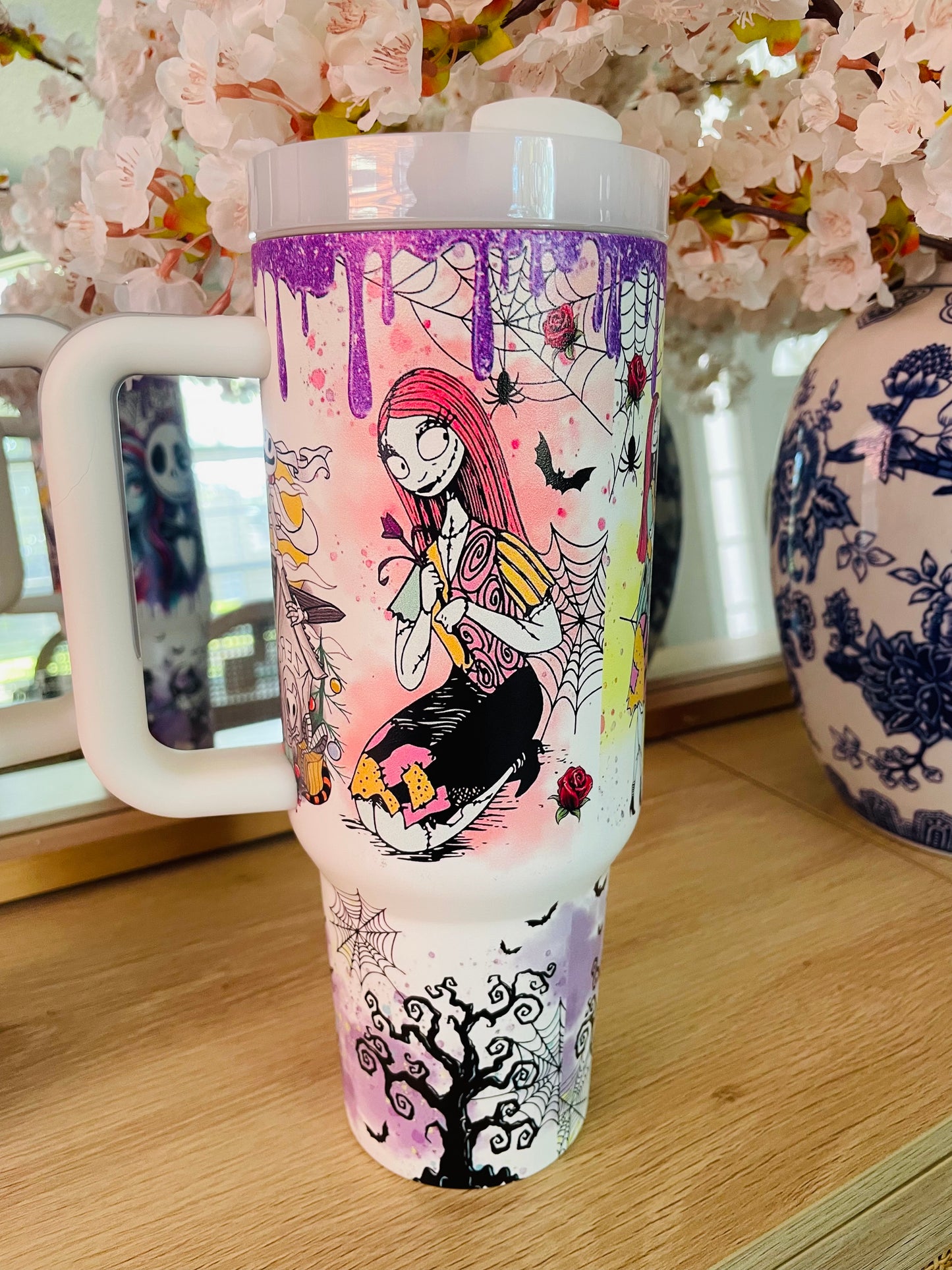 Glow in the Dark-Christmas Nightmare Stainless Steel Cup 40oz