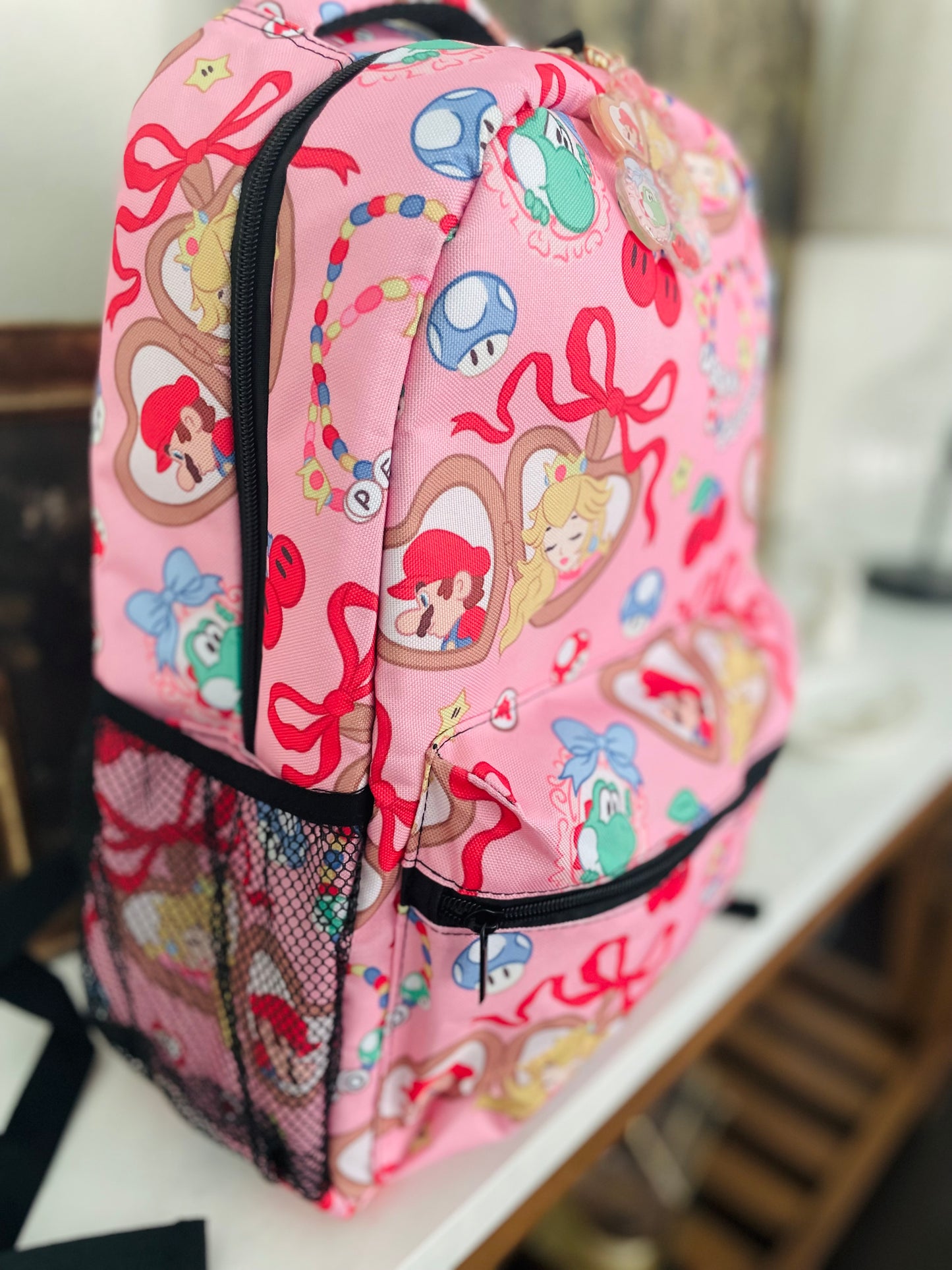 Princess and Mushrooms Backpack