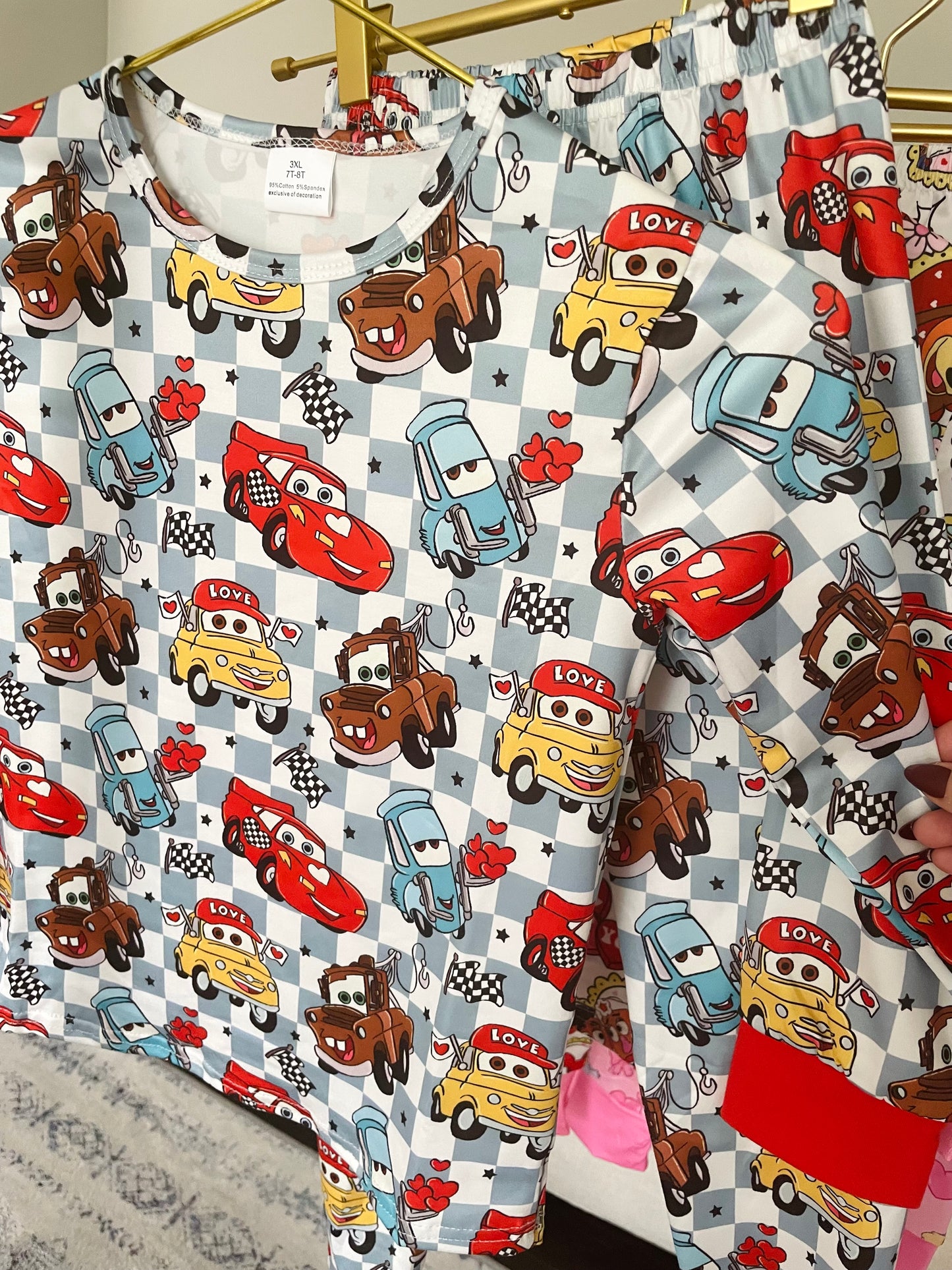 Love is a Race Pajamas