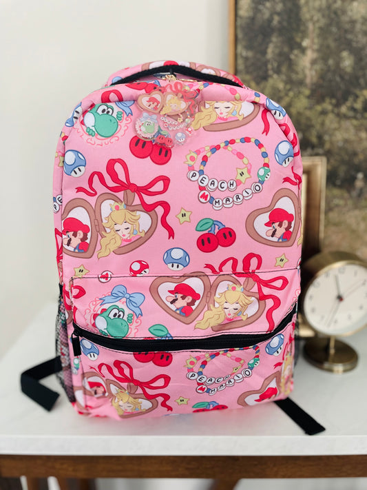 Princess and Mushrooms Backpack