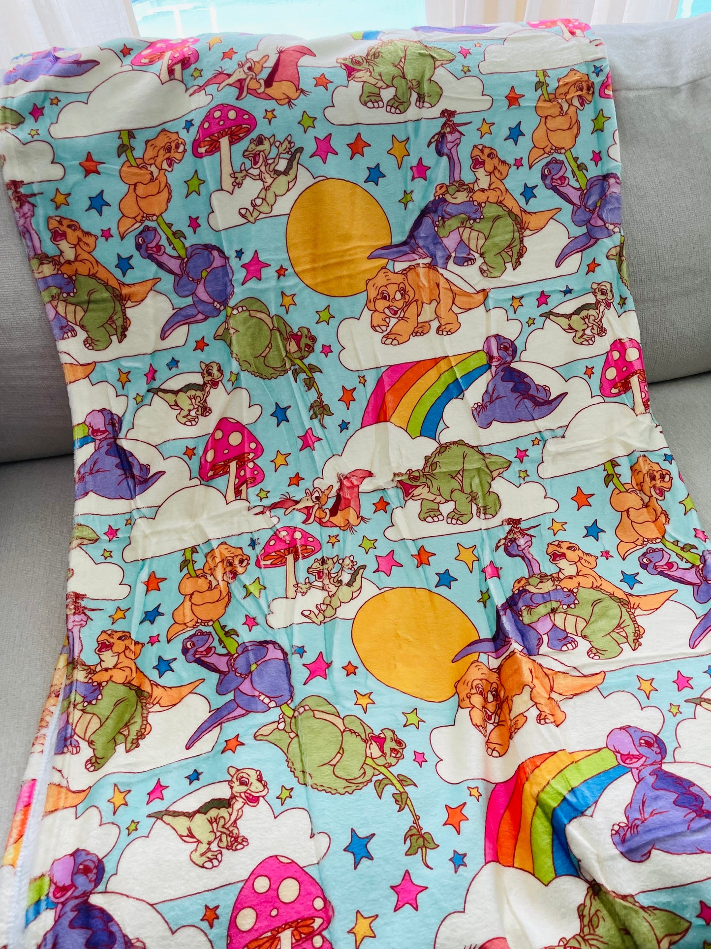Minky Blanket - Land Before Time