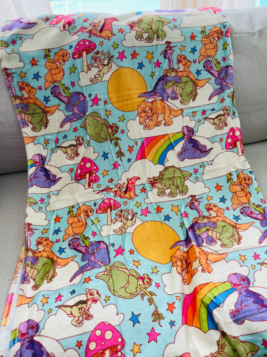Minky Blanket - Land Before Time