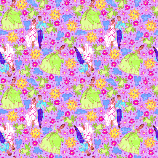 Bayou Princess Minky Blanket