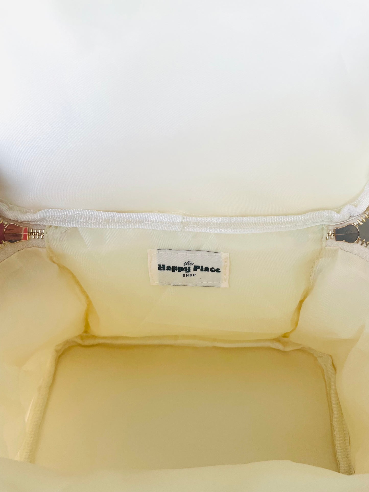 Fab 4 Open Top Makeup Pouch