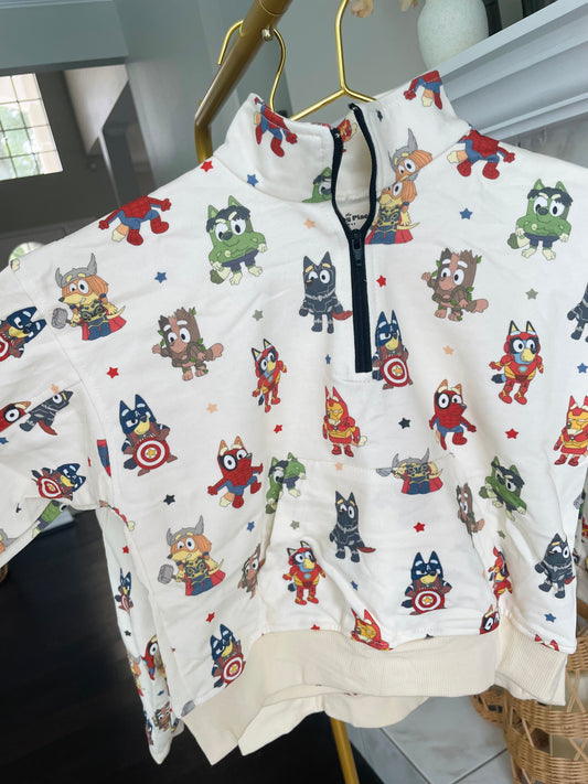 Marvelous French Terry Quarter Zip