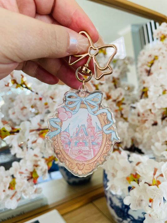 Magical Park Day Epoxy Keychain