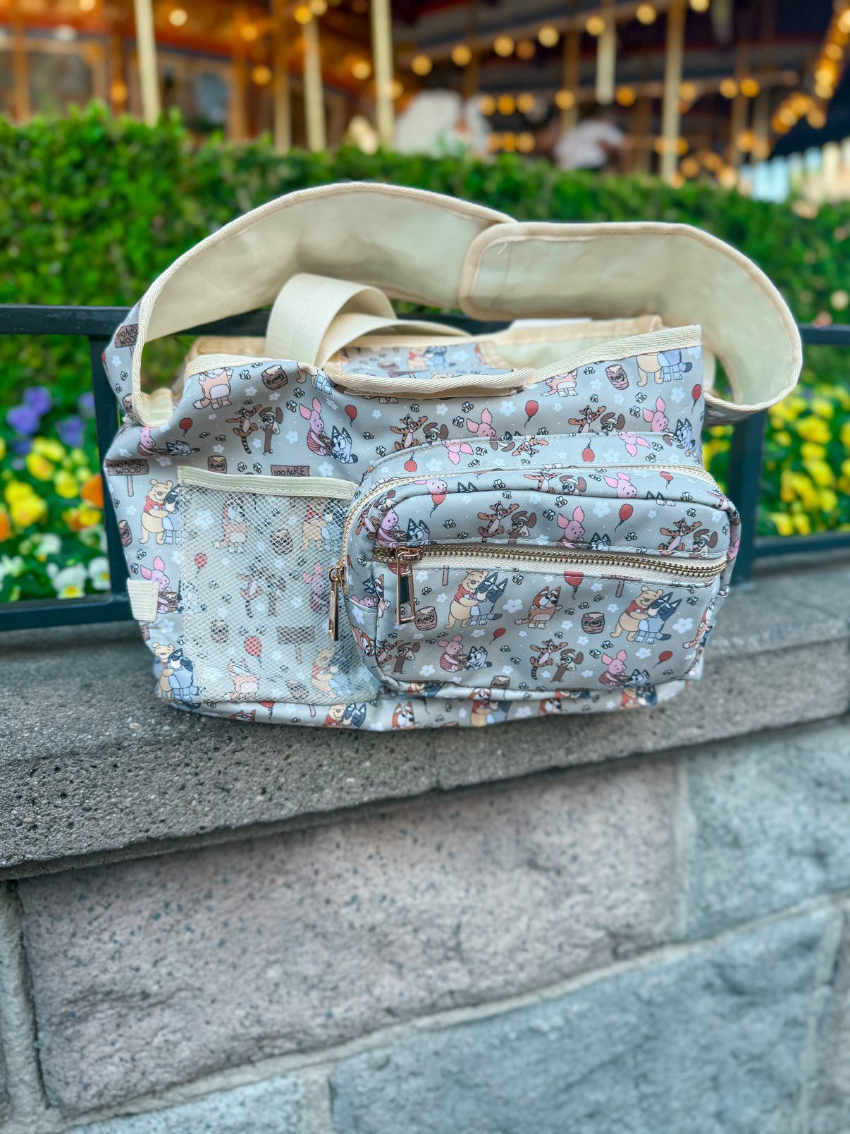 Pooh Bear Stroller Caddy