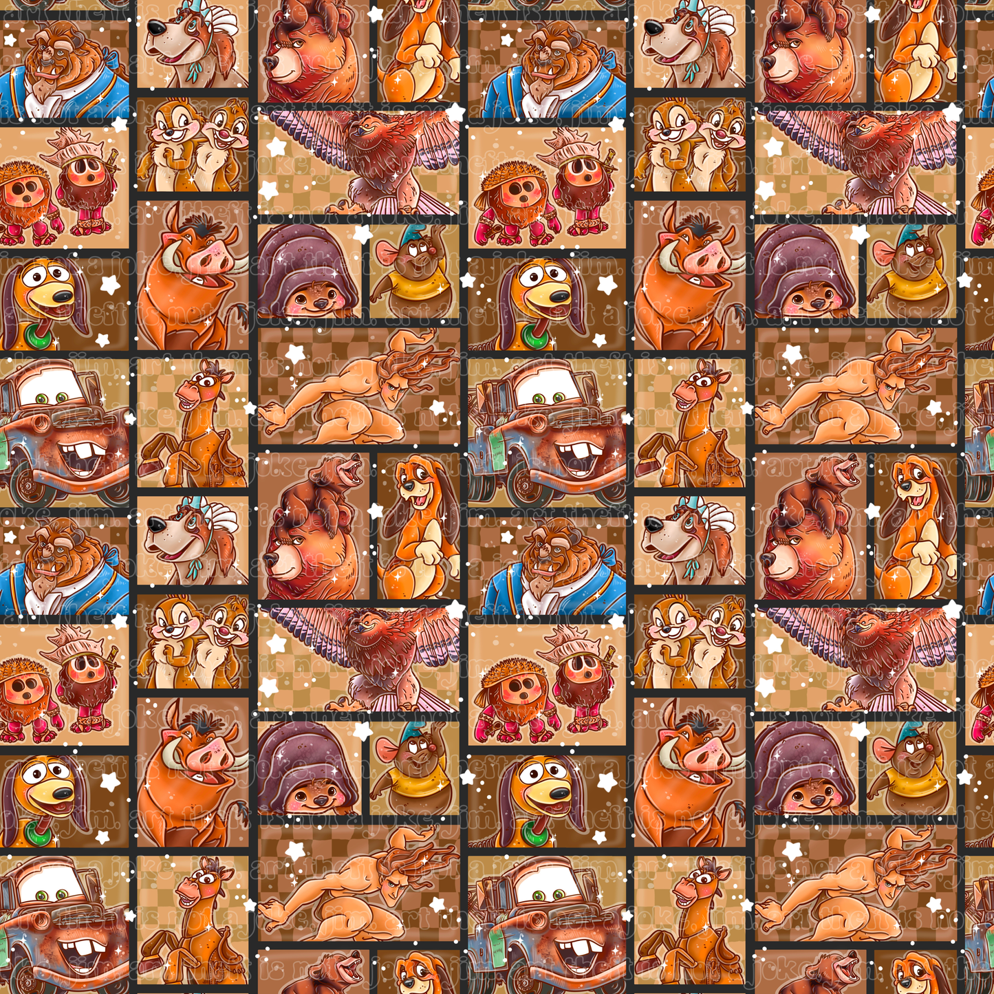 **Preorder Minky Blanket - Colorblock Brown