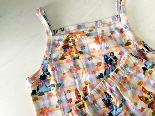 Summer Two Piece Cotton Set