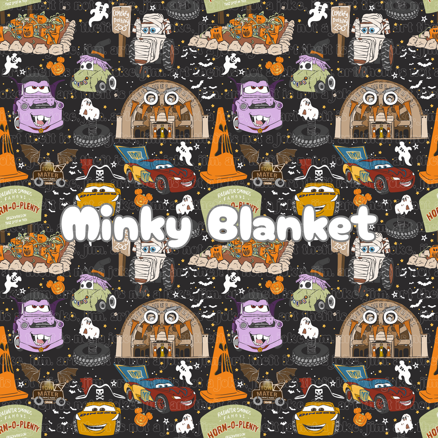 Minky Blanket - Spooky Springs