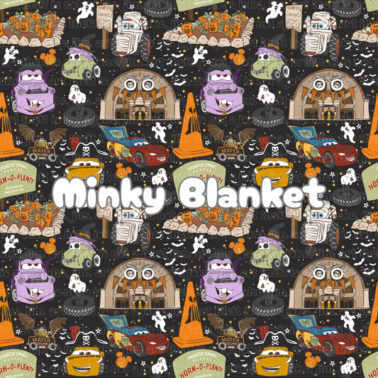 Minky Blanket - Spooky Springs