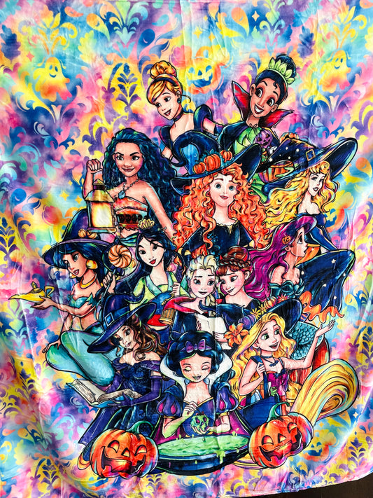 Minky Blanket - Hocus Pocus Princess