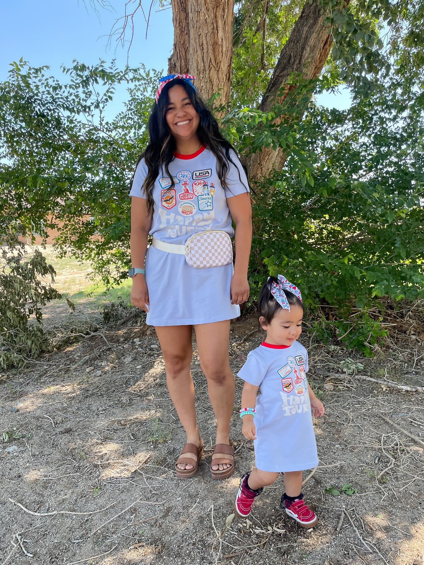 🇺🇸 Red, White, and Blue TShirt Dress