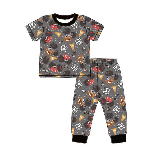 Monster Cars Short Sleeve Pjs