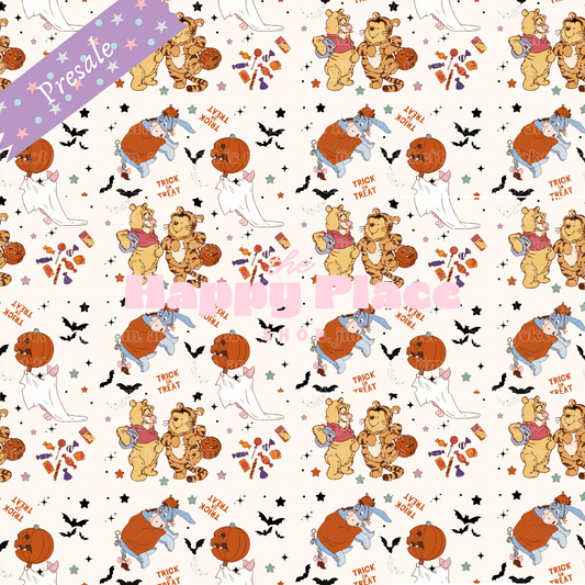 Forest Friends Minky Blanket