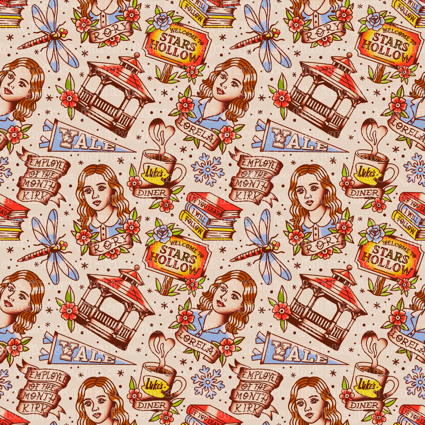 **Preorder Minky Blanket - Stars Hollow