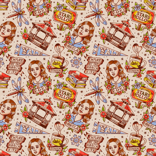 **Preorder Minky Blanket - Stars Hollow