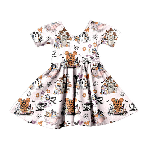 Spooky Park Day Twirly Dress