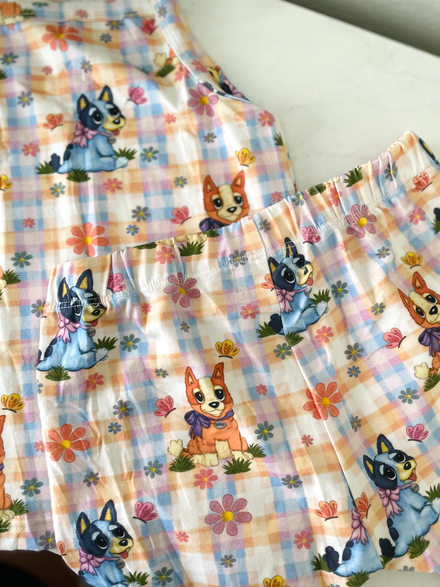Summer Two Piece Cotton Set
