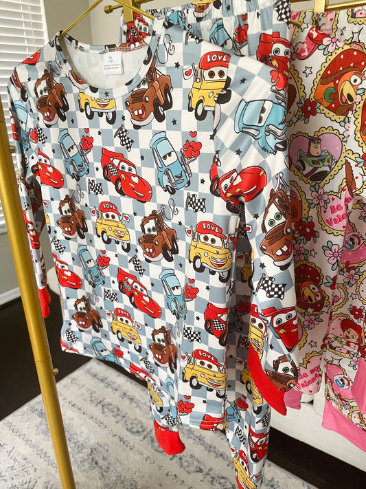 Love is a Race Pajamas