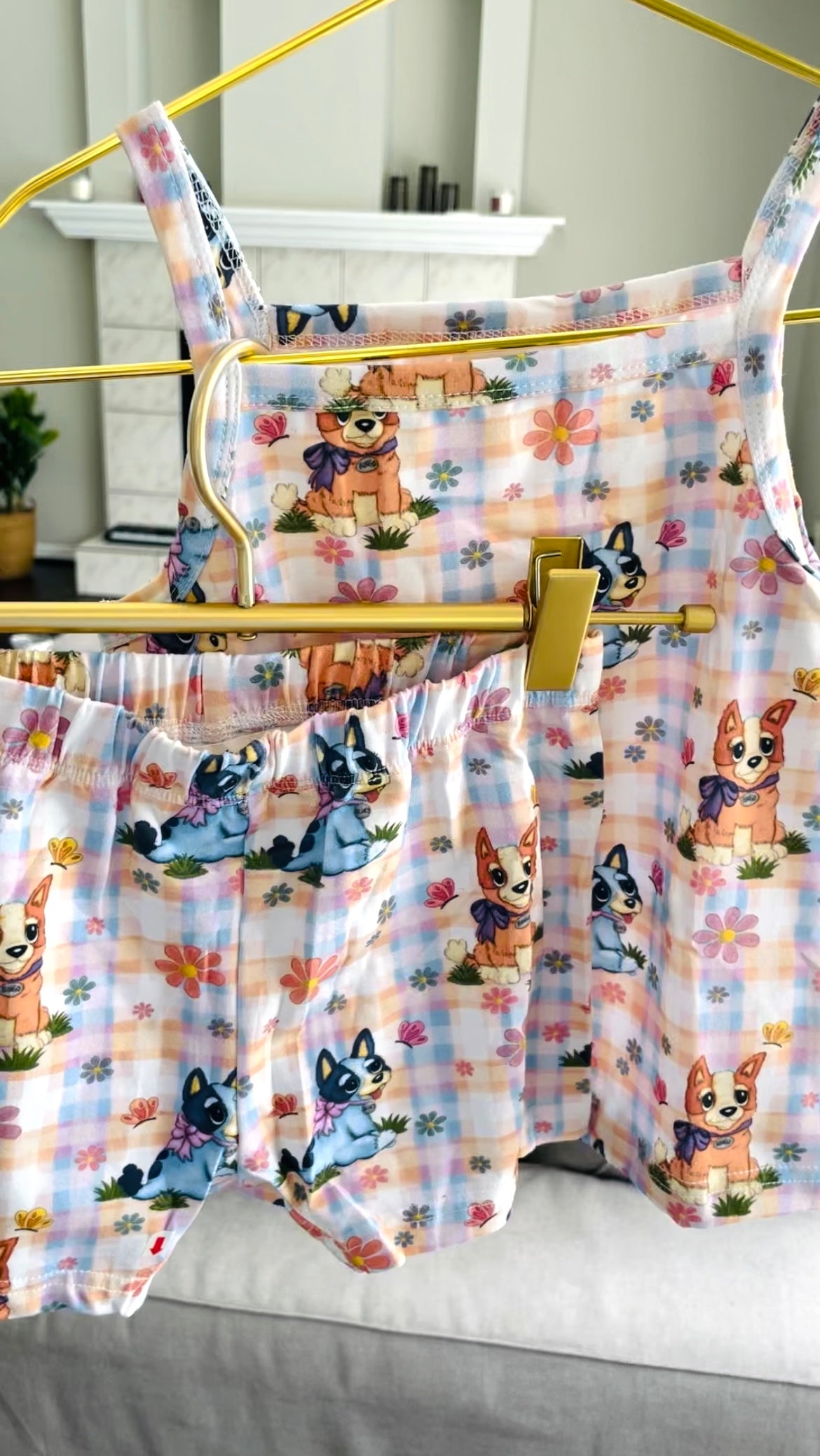 Summer Two Piece Cotton Set