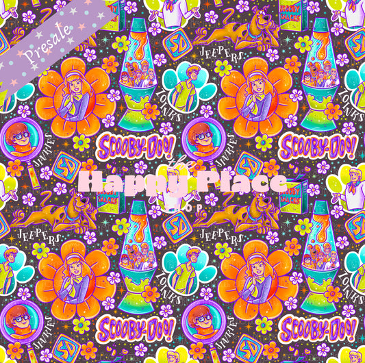 Groovy Mistery Crew Minky Blanket-Preorder