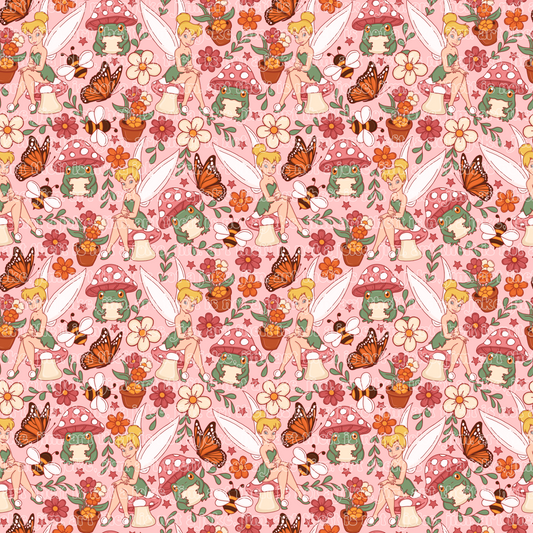 Cottage TinkerBell Minky Blanket