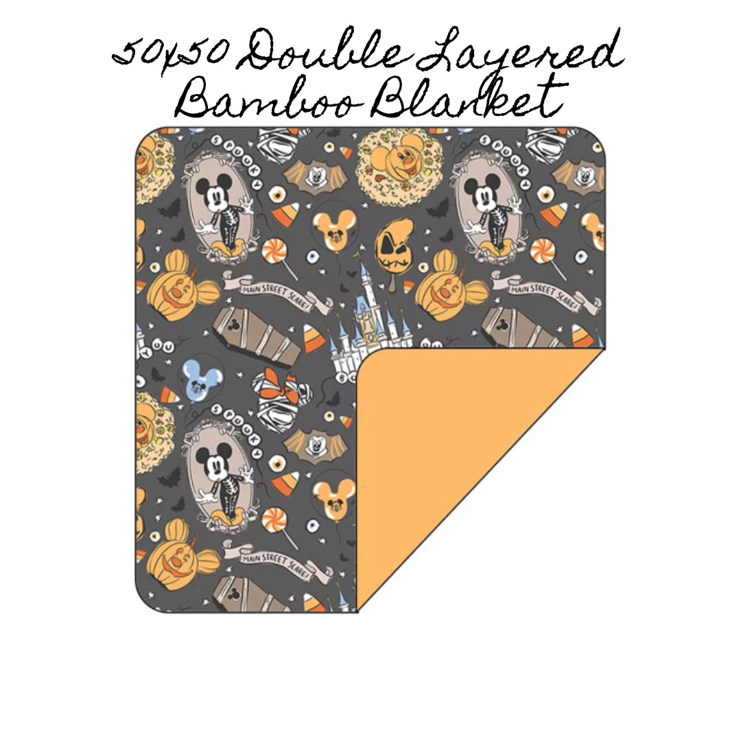 Not so Scary Minky Blanket-Preorder