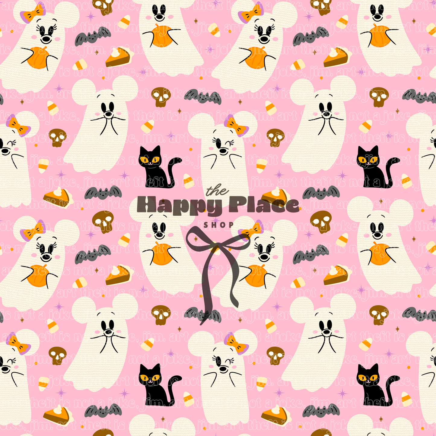 Minky Blanket - Friendly Ghouls